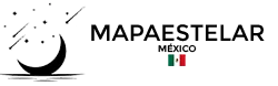 Logo tienda de mapas estelares México